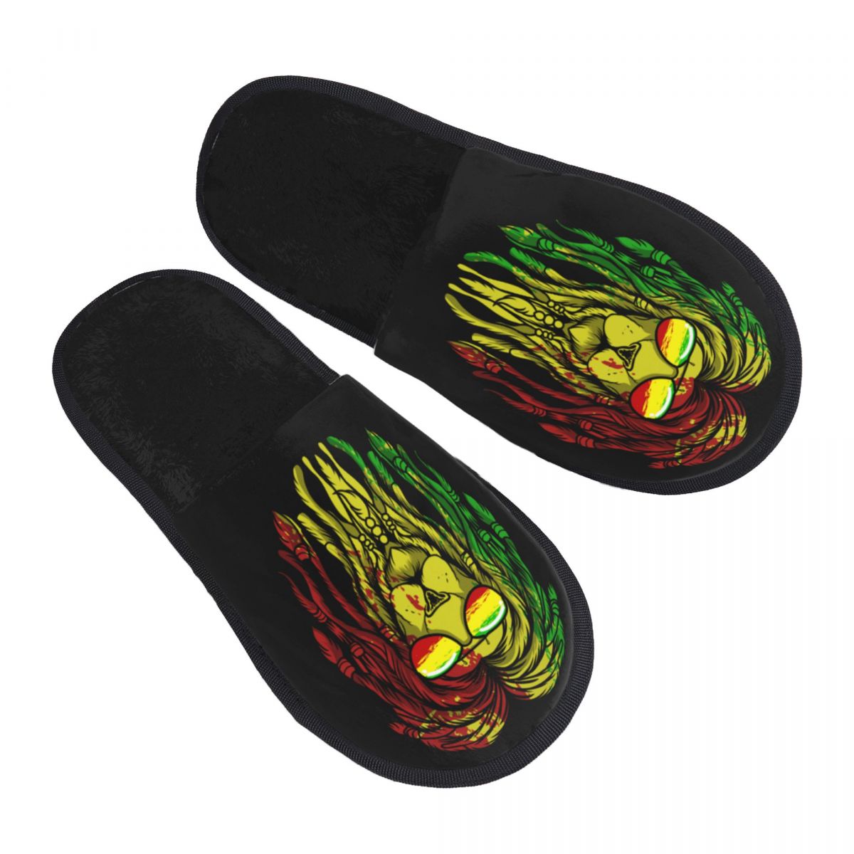 Custom Reggae Music Lion Jamai - Men'S Shoes With Memory Foam ulasan dan harga