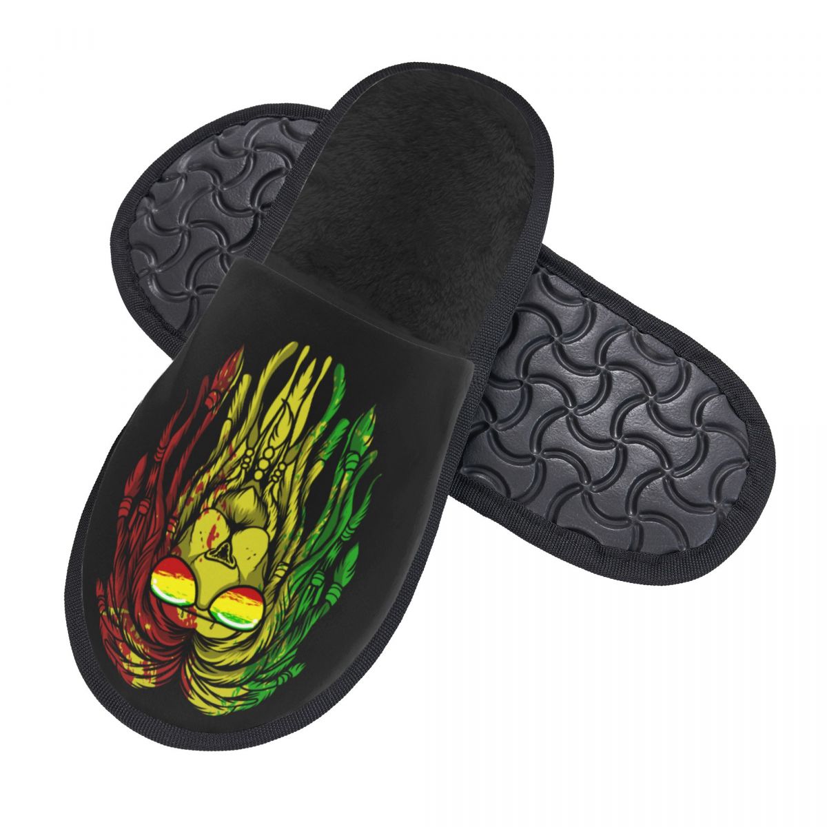 Custom Reggae Music Lion Jamai - Men'S Shoes With Memory Foam ulasan dan harga