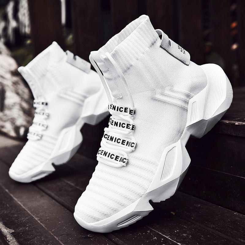 Plus Size High Top Massive Spo - Men'S Shoes Half Cut ulasan dan harga