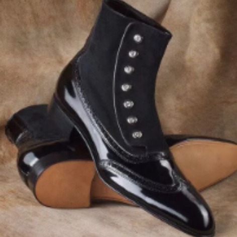 Men's Leather Suede Chelsea Bo - Men'S Shoes Popular ulasan dan harga