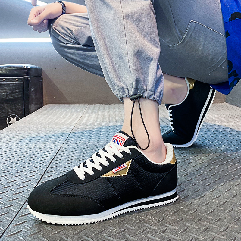 Blue Red Lightweight Sneakers  - Men'S Shoes Half Cut ulasan dan harga