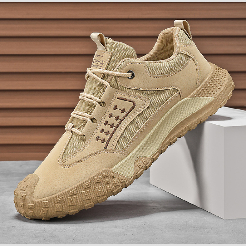Men's Breathable Closed-Toe Hi - Boat Shoe Leather ulasan dan harga