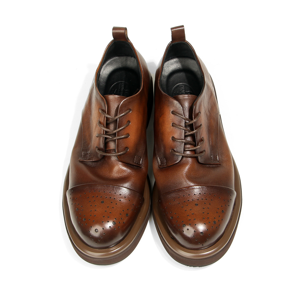 Top Quality Genuine Leather Me - Oxford Brogue Leather ulasan dan harga