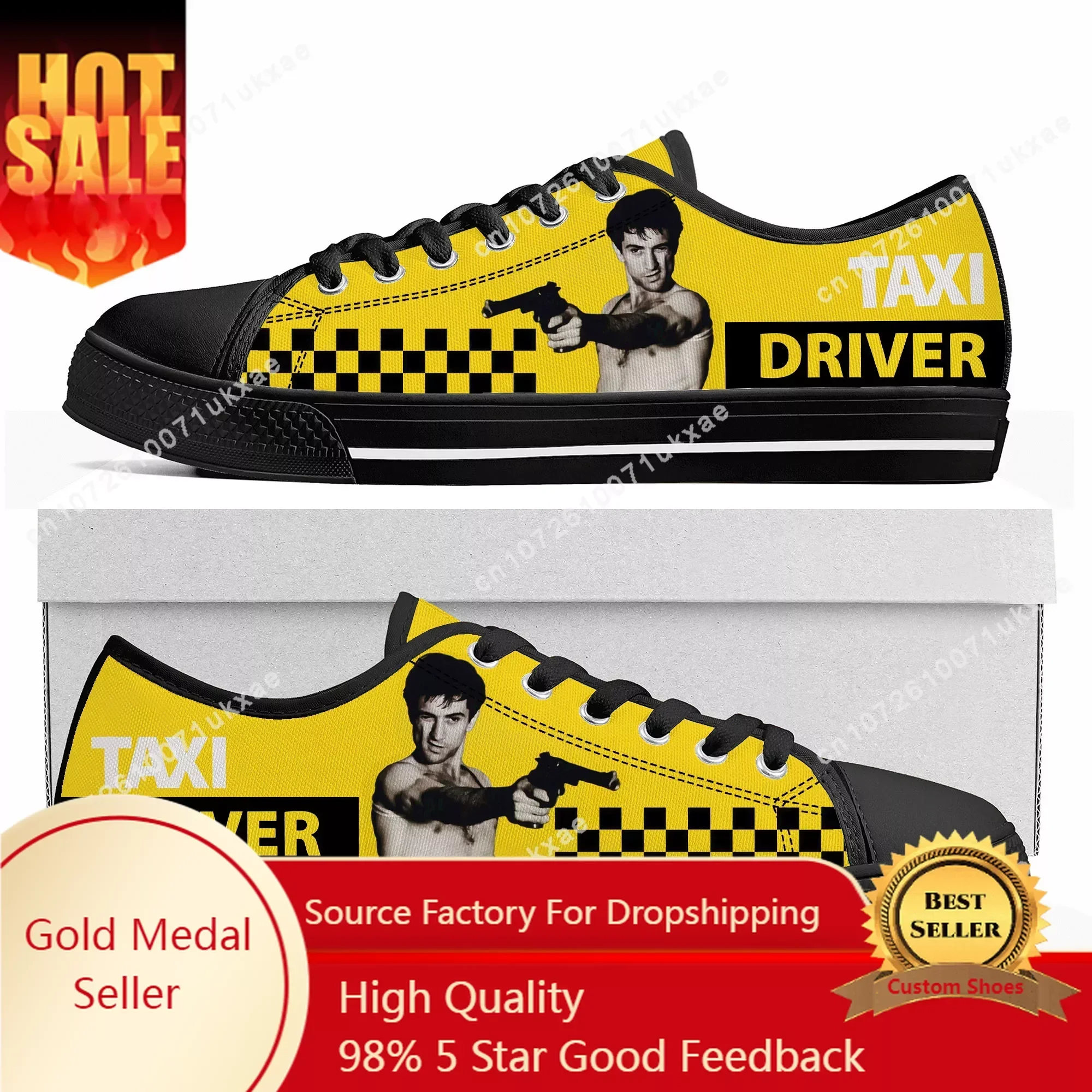 Taxi Driver Movie Low Top Snea - Men'S Shoes Drivers ulasan dan harga