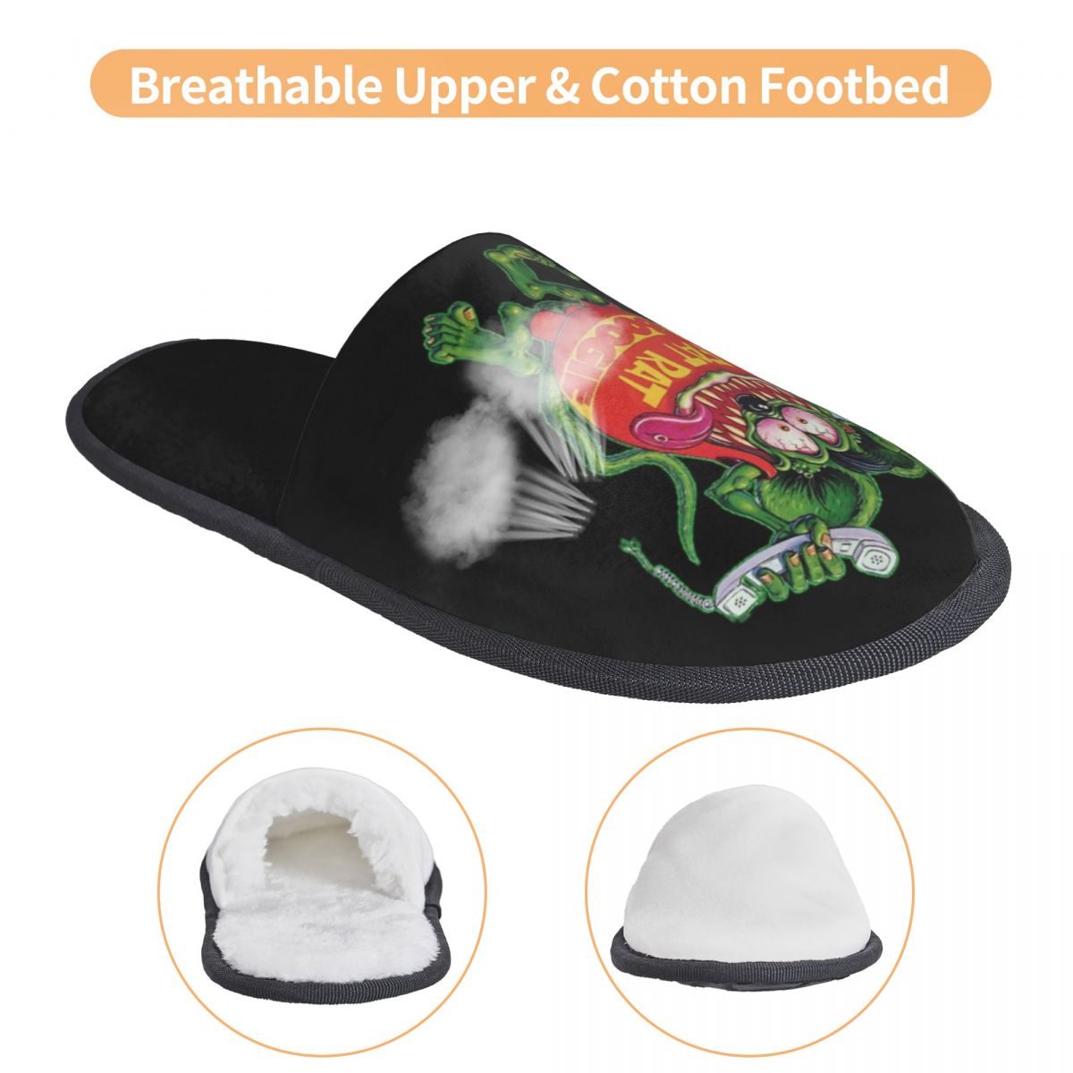 Custom Cartoon Animation Soft  - Men'S Shoes With Memory Foam ulasan dan harga