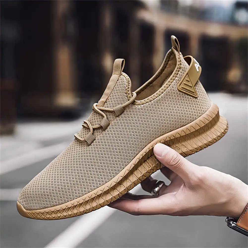 Demi-season Mesh Tenni Man Run - Men'S Shoes Yellow And Black ulasan dan harga