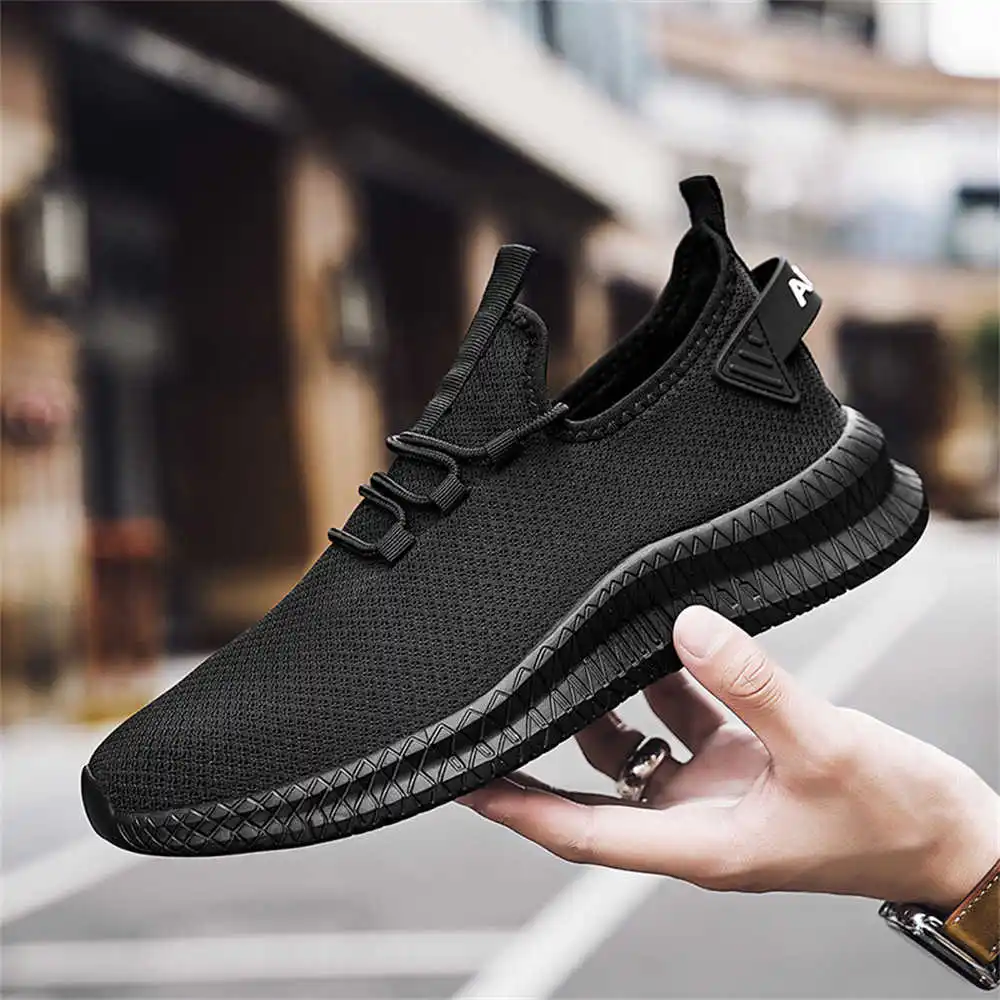 Demi-season Mesh Tenni Man Run - Men'S Shoes Yellow And Black ulasan dan harga