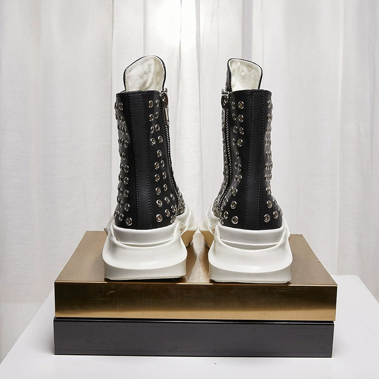 Vintage Men Shoes High-TOP Pla - Men Shoes Trainers ulasan dan harga
