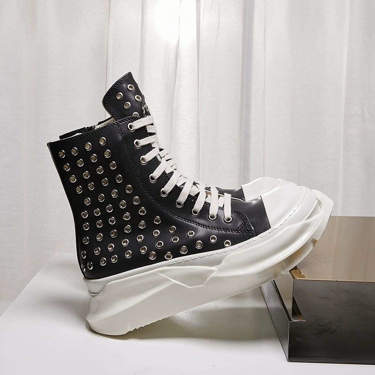 Vintage Men Shoes High-TOP Pla - Men Shoes Trainers ulasan dan harga