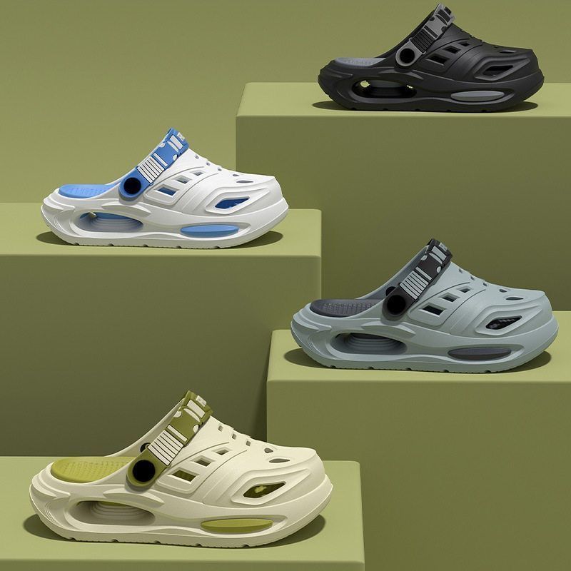 Thick-soled hole shoes men's 2 - Men'S Shoes Drivers ulasan dan harga
