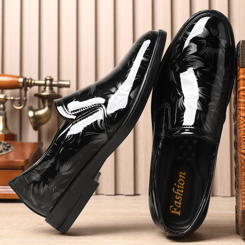 202 New Leather Shoes for Men  - Oxford Brogue Leather ulasan dan harga