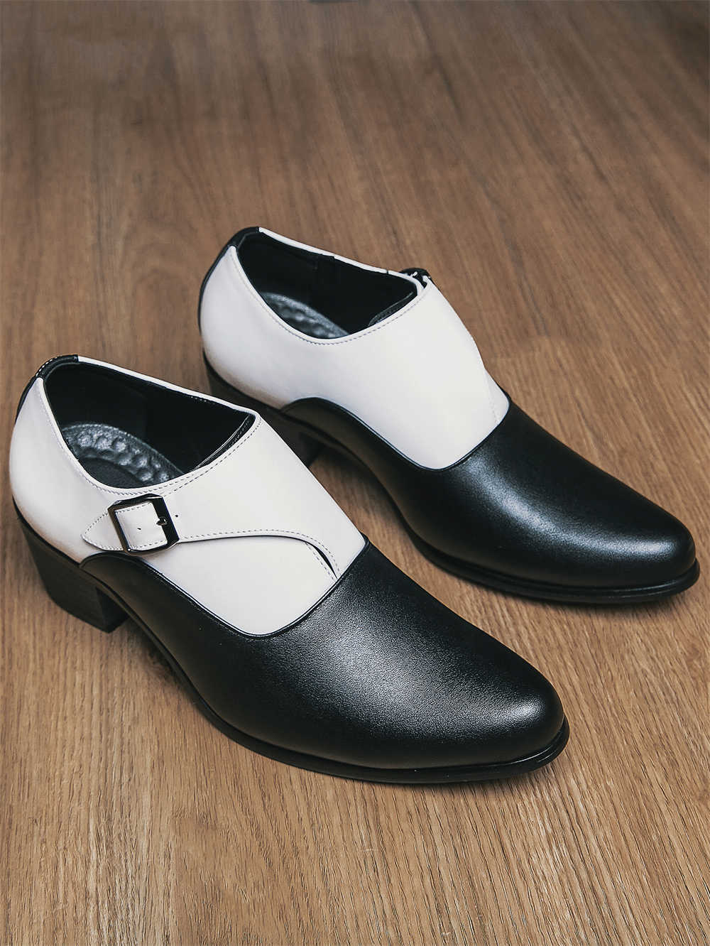 Normal Leather Ballroom Dancin - Men'S Shoes Popular ulasan dan harga