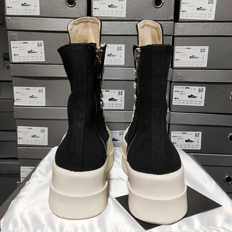 Black Men's and Women's Thick  - Men'S Shoes Increase Height ulasan dan harga