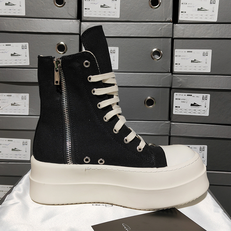 Black Men's and Women's Thick  - Men'S Shoes Increase Height ulasan dan harga
