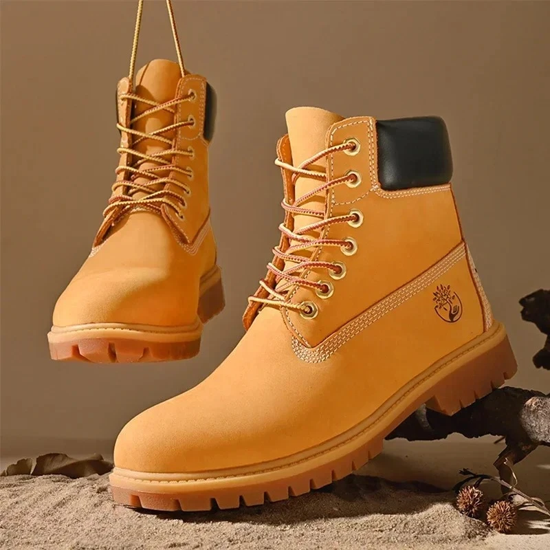 Boots Men High Top Boots High  - Men'S Shoes Timberland ulasan dan harga