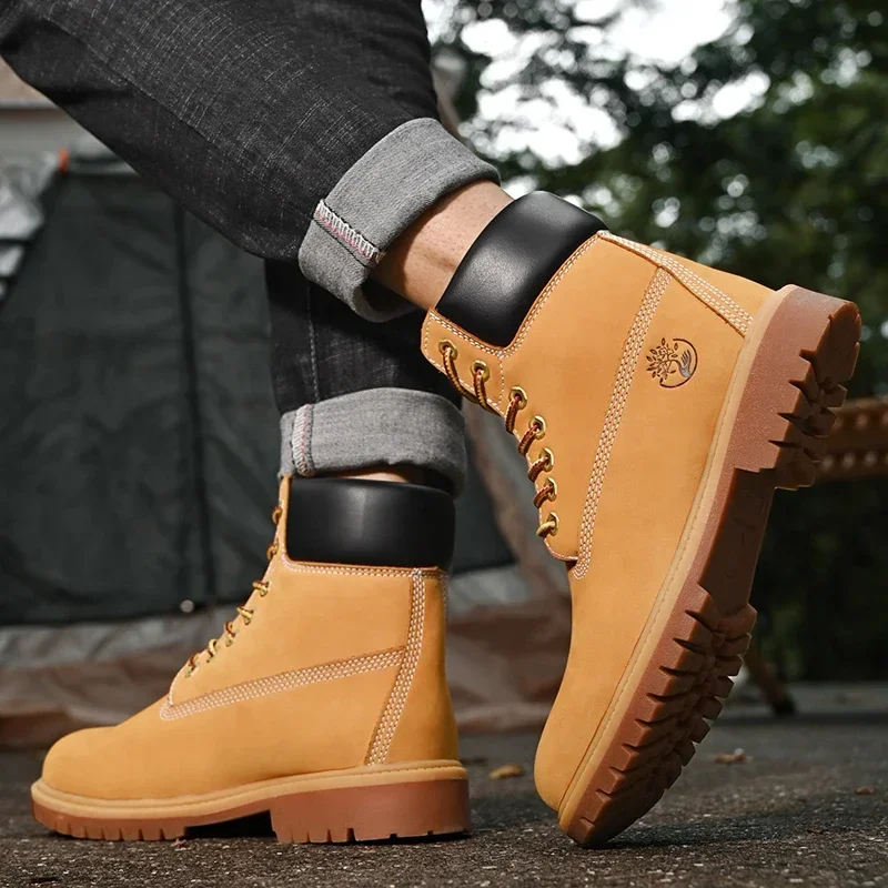 Boots Men High Top Boots High  - Men'S Shoes Timberland ulasan dan harga