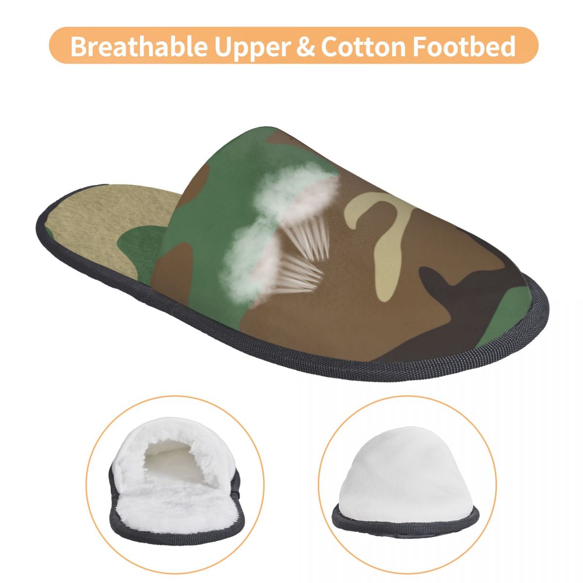 Custom Print  U.S Woodland Cam - Men'S Shoes With Memory Foam ulasan dan harga