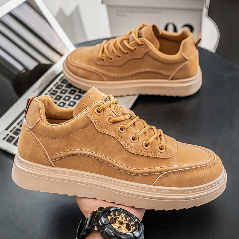 Ecoleather Brown Men's Size 46 - Men Shoes Trainers ulasan dan harga