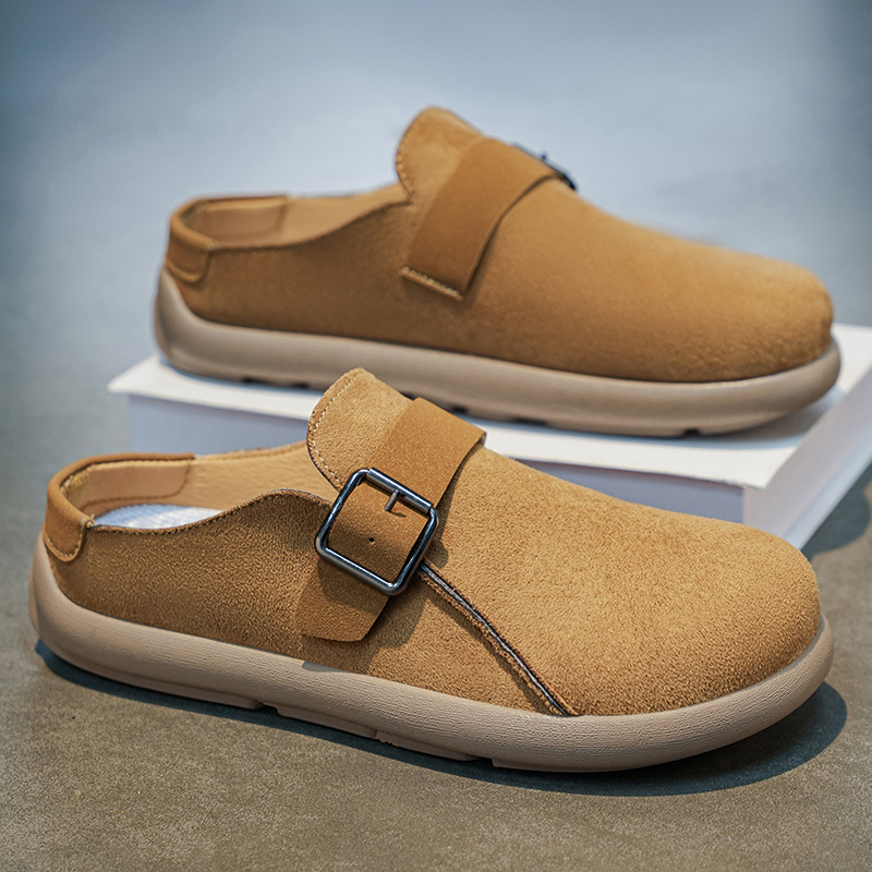 Platform Mules for Men Closed  - Men'S Shoes Drivers ulasan dan harga