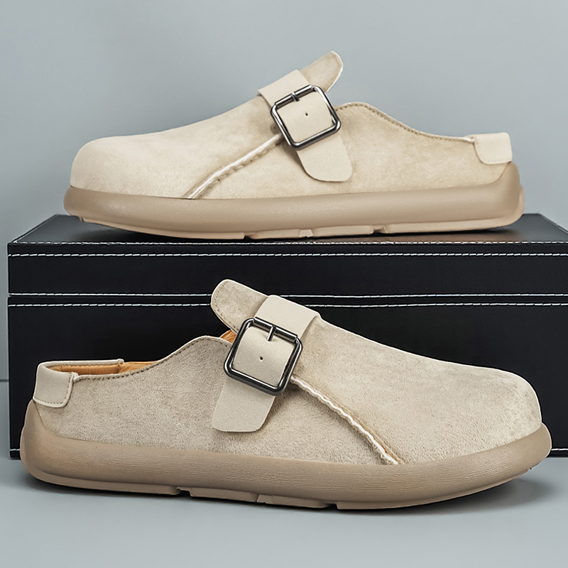 Platform Mules for Men Closed  - Men'S Shoes Drivers ulasan dan harga