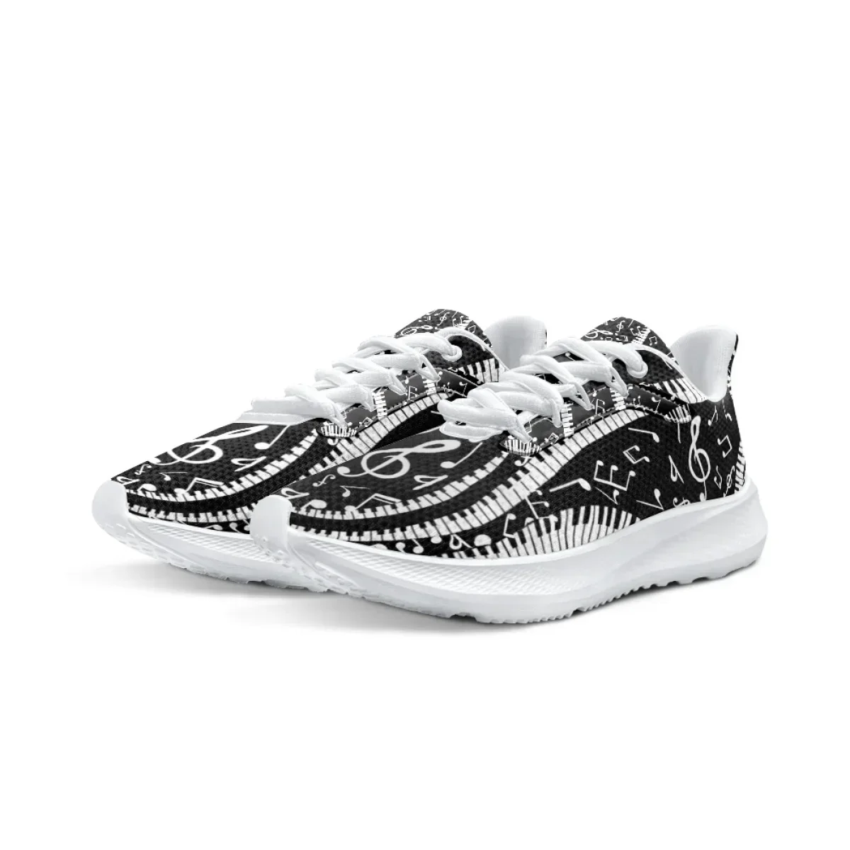 Hot Piano Keys Musical Notatio - Men Shoes Trainers ulasan dan harga