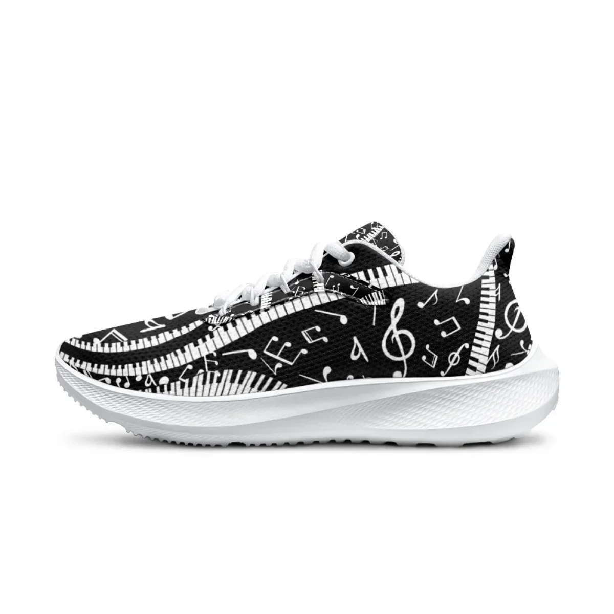 Hot Piano Keys Musical Notatio - Men Shoes Trainers ulasan dan harga