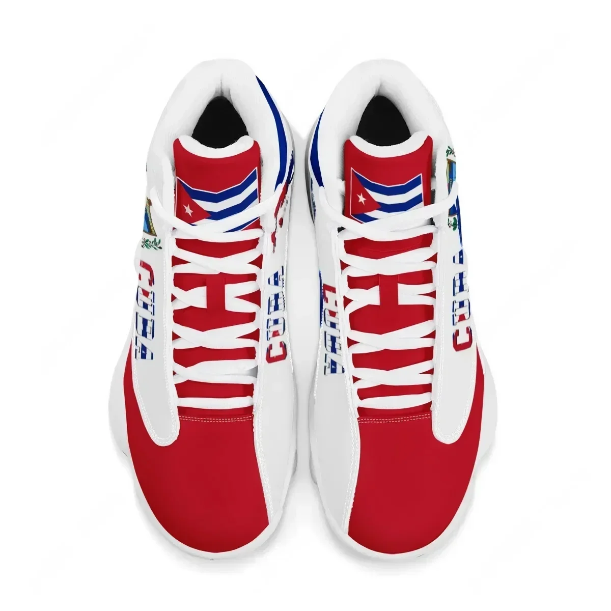 CUBA Flag Print Cool Men Baske - Men'S Shoes Basketball ulasan dan harga
