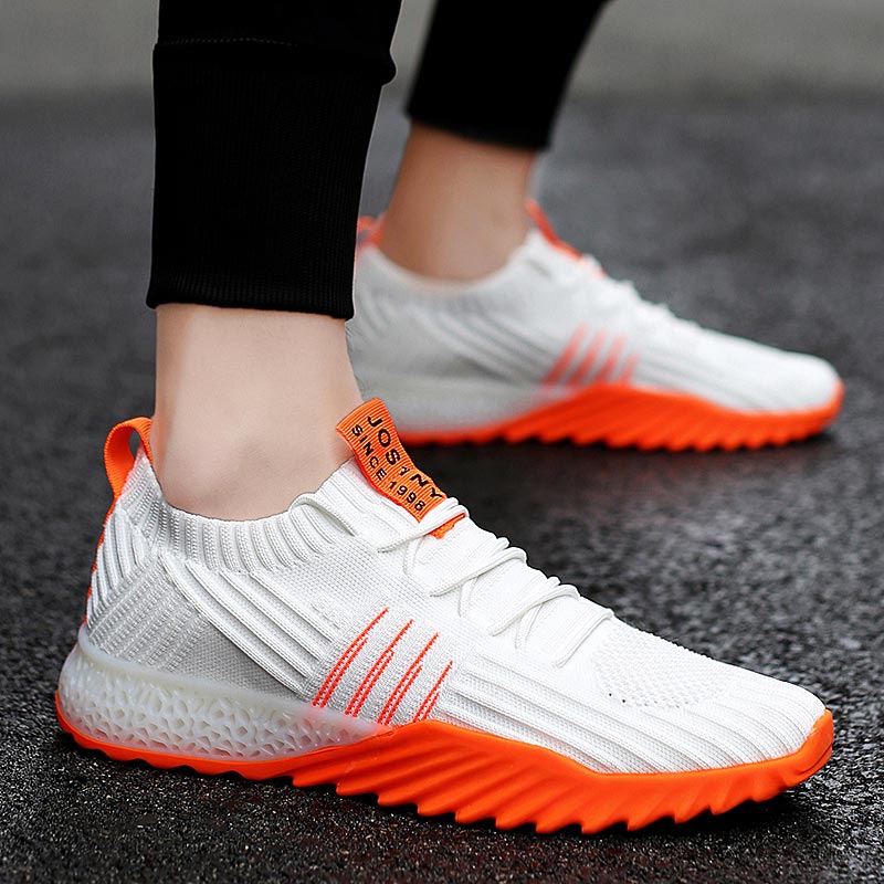 Plus Size Light Weight Air Mes - Men'S Shoes Half Cut ulasan dan harga