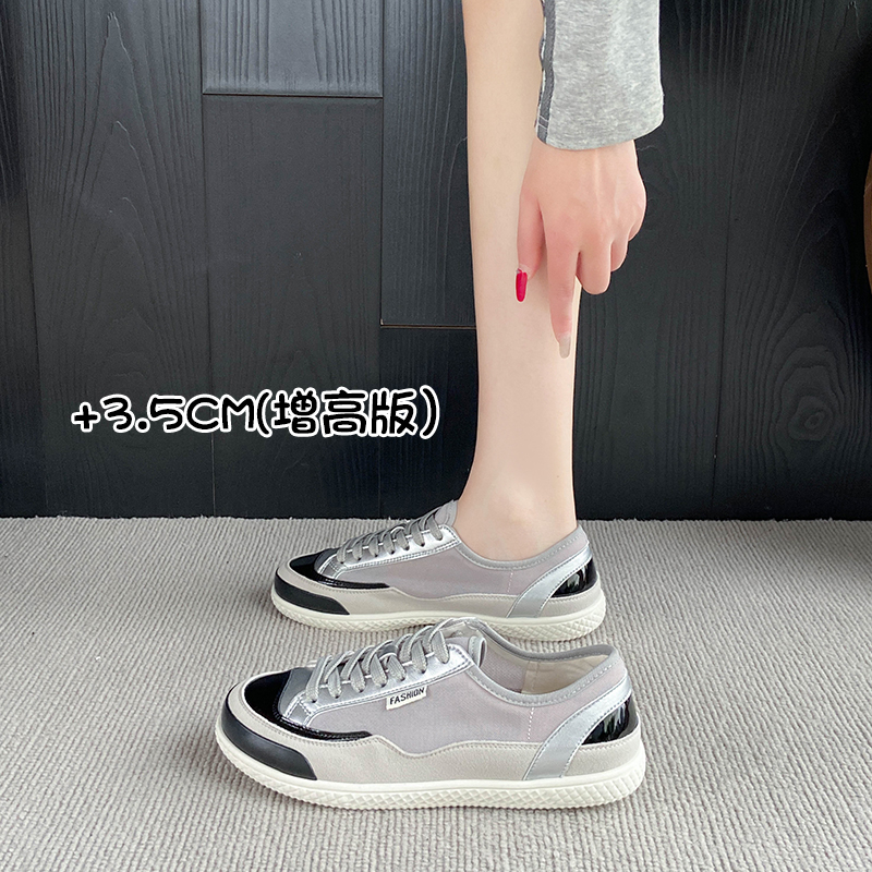 Women Casual Sneakers Low Top  - Men'S Shoes Increase Height ulasan dan harga